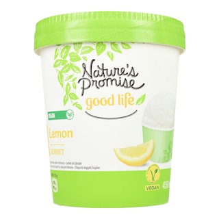 NATURE'S PROMISE | Παγωτό Sorbet Lemon 310g