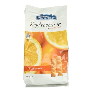 ΚΟΥΛΤΟΥΡΑΚΙΑ | Κουλούρια Γλυκά Πορτοκάλι 180g