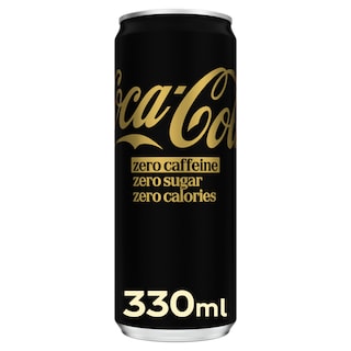 COCA COLA | ZERO | Αναψυκτικό Cola Zero Χωρίς Καφεΐνη 330ml