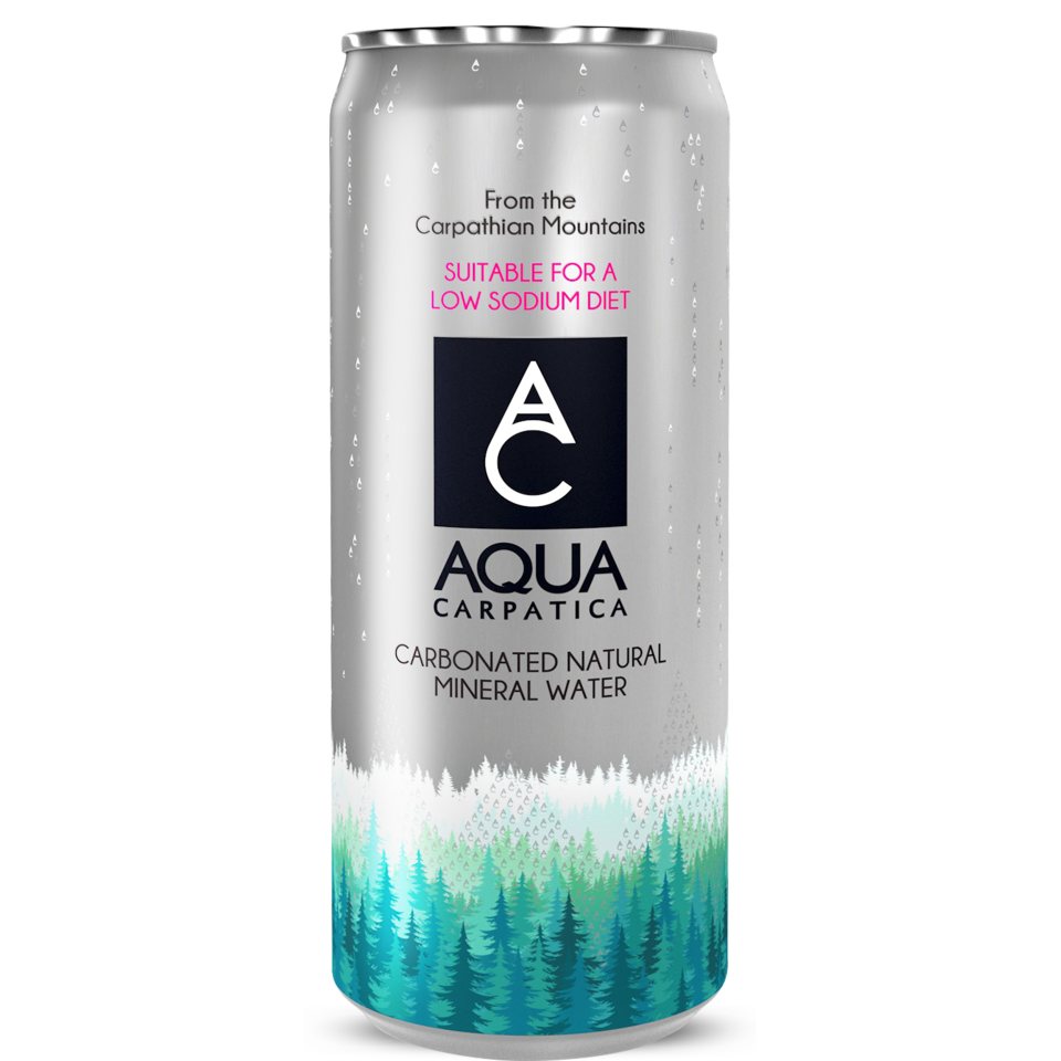 AQUA CARPATICA Νερό Ανθρακούχο Κουτί 330ml