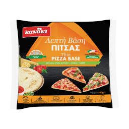 KANAKI | Λεπτή Βάση Πίτσας Στρογγυλή 300g
