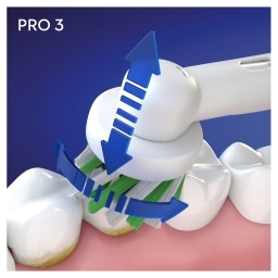 ORAL B | Ηλεκτρική Οδοντόβουρτσα Pro 3000 Cross Action 1 Τεμάχιο