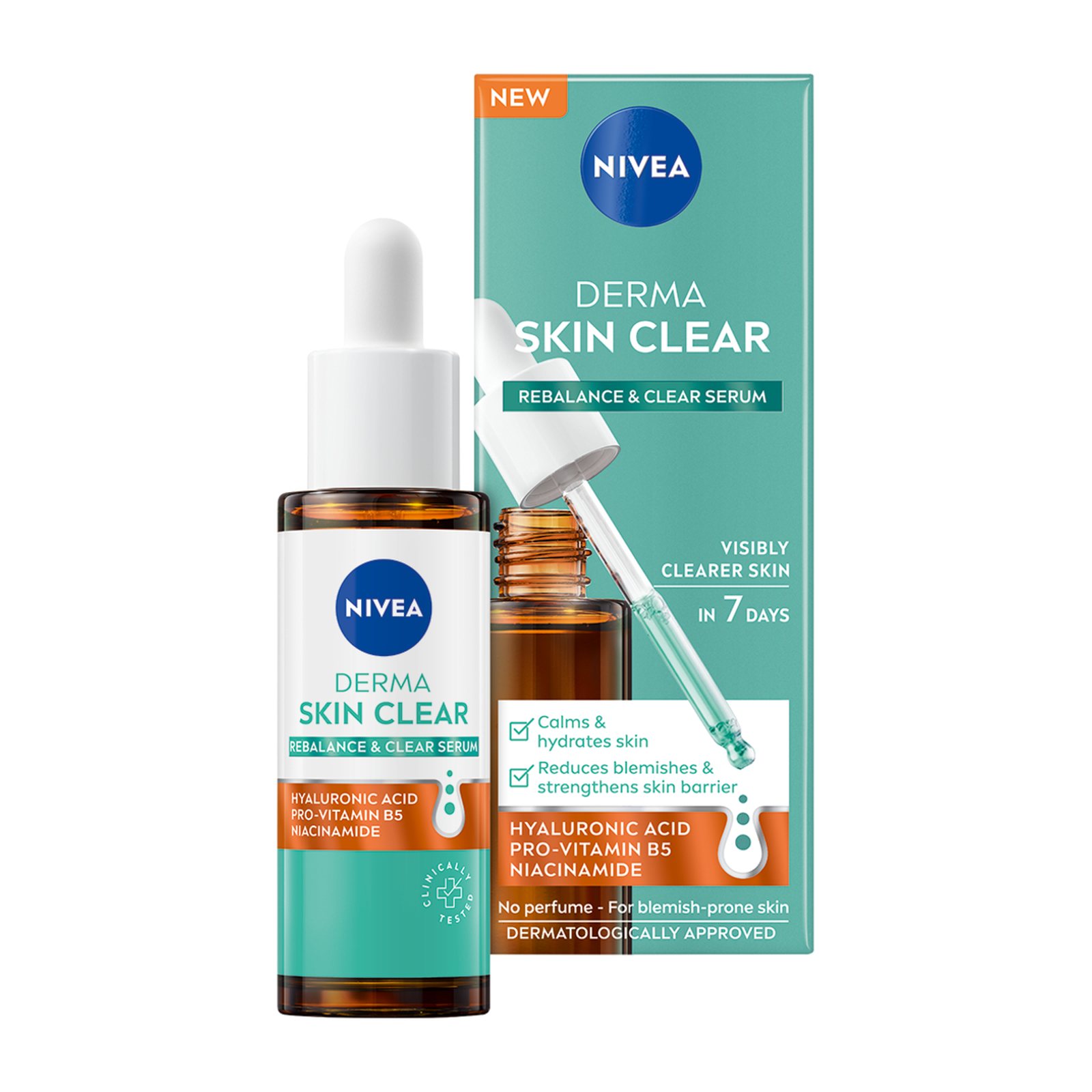 Ορός Derma Skin Clear Rebalance & Clear 30ml
