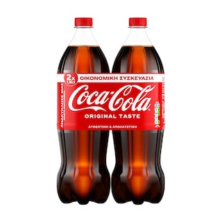 COCA COLA | Αναψυκτικό Cola Original Φιάλη 2x1.5lt