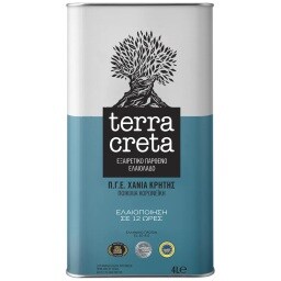 TERRA CRETA | Ελαιόλαδο Εξαιρετικό Παρθένο ΠΓΕ Χανιά 4lt