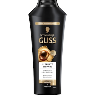 GLISS | Σαμπουάν Ενδυνάμωσης Ultimate Repair 400ml