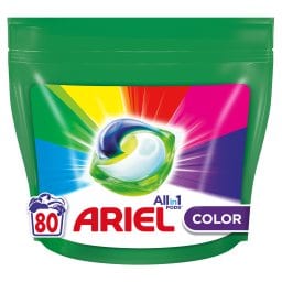 Kάψουλες Πλυντηρίου Ρούχων Allin1 Pods Color 80 Τεμάχια