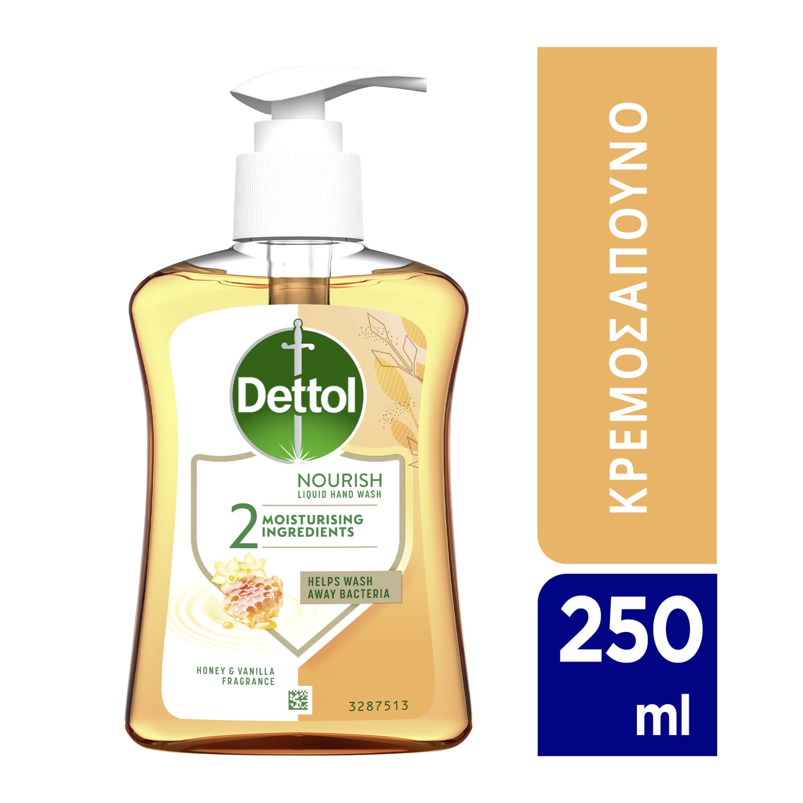 Κρεμοσάπουνο Μέλι Αντλία 250ml