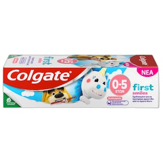 COLGATE | Οδοντόκρεμα Kids First Smiles 0-5 Ετών 50ml