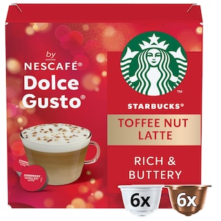 STARBUCKS | Κάψουλες Καφέ Toffee Nut Latte Limited Edition 127.8g