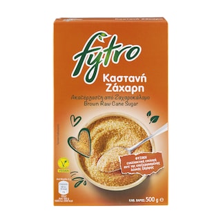 FYTRO | Καστανή Ζάχαρη Ακατέργαστη 500g