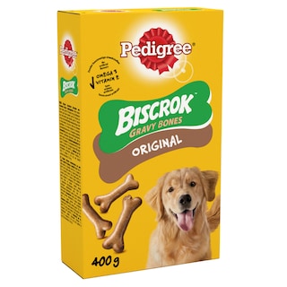 PEDIGREE | Dog Snack Biscrok Gravy Bones 400g