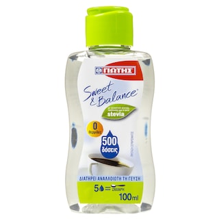 SWEET & BALANCE | Γλυκαντικό Υγρό Στέβια 100ml