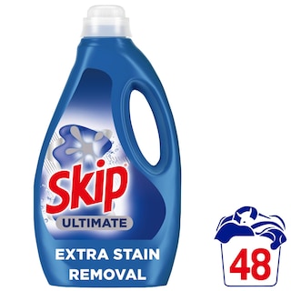 SKIP | Yγρό Πλυντηρίου Ρούχων Ultimate Extra Stain Removal 48 Μεζούρες