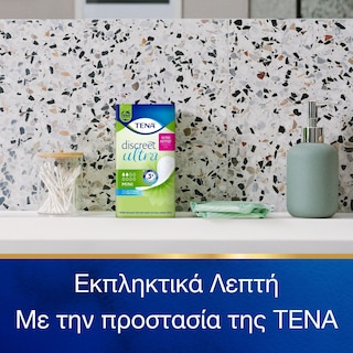 TENA | Σερβιέτες Ακράτειας Discreet Mini 20 Τεμάχια