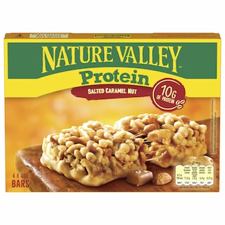 NATURE VALLEY | Μπάρες Δημητριακών Protein Καραμέλα 4 X 40gr