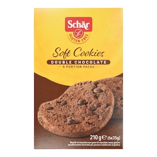 SCHAR | Μπισκότα Διπλή Σοκολάτα Χωρίς Γλουτένη 6x35g