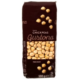 GUSTONA | Ρεβίθια Χονδρά Εισαγωγής 500g