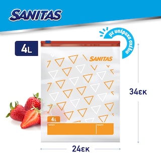 SANITAS | FOOD BAGS  10TEM