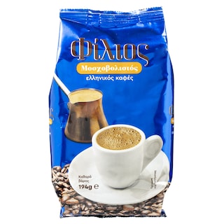 ΦΙΛΙΟΣ | Καφές Ελληνικός Μοσχοβολιστός 194g