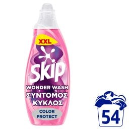 SKIP | Υγρό Πλυντηρίου Ρούχων Wonder Wash Color Protect 54 Μεζούρες