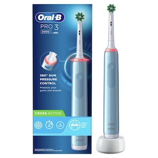 ORAL B | Ηλεκτρική Οδοντόβουρτσα Pro 3000 Cross Action 1 Τεμάχιο