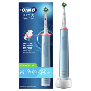 ORAL B | Ηλεκτρική Οδοντόβουρτσα Pro 3000 Cross Action 1 Τεμάχιο