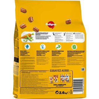 PEDIGREE | Σκυλοτροφή Adult Μοσχάρι και Λαχανικά 2.6kg