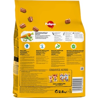 PEDIGREE | Σκυλοτροφή Adult Μοσχάρι και Λαχανικά 2.6kg