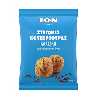 ΙΟΝ | Κουβερτούρα Υγείας Σταγόνες 100g