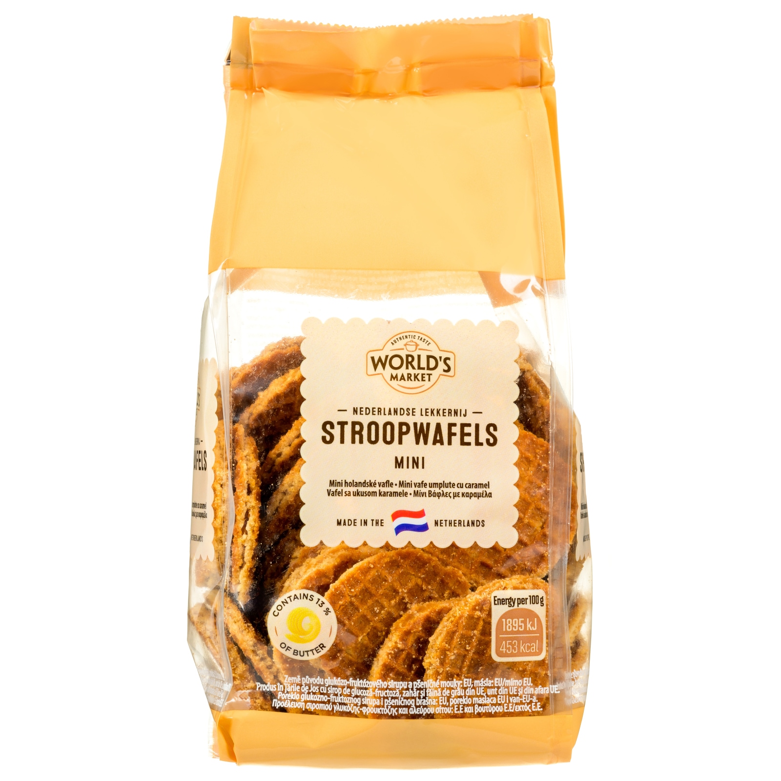 Μίνι Βάφλες Καραμέλα 300g