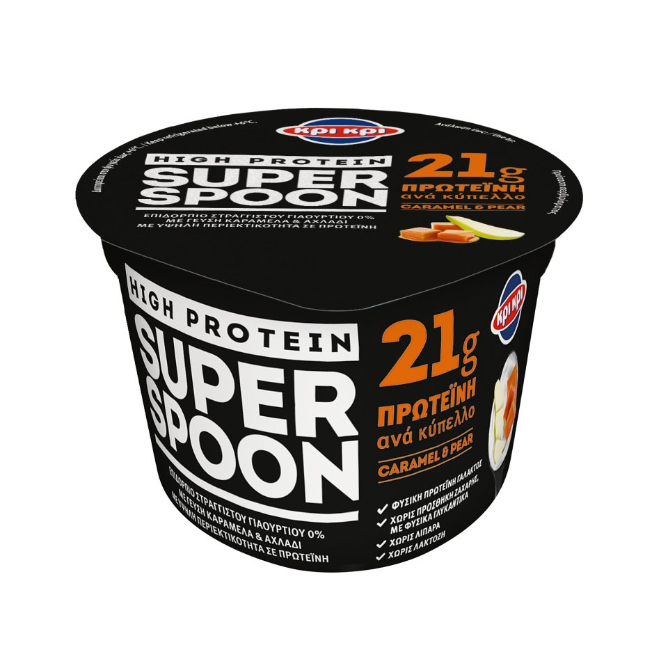 Επιδόρπιο Γιαουρτιού Super Spoon Καραμέλα Αχλάδι 200g φωτογραφία