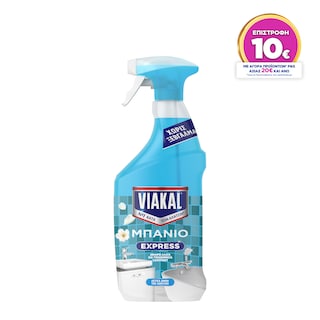 VIAKAL | Καθαριστικό Express Μπάνιο Άνθη Άνοιξης 800ml