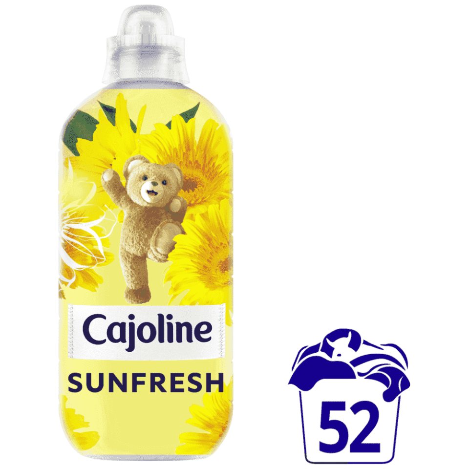 CAJOLINE Συμπυκνωμένο Μαλακτικό Sunfresh 52 Μεζούρες