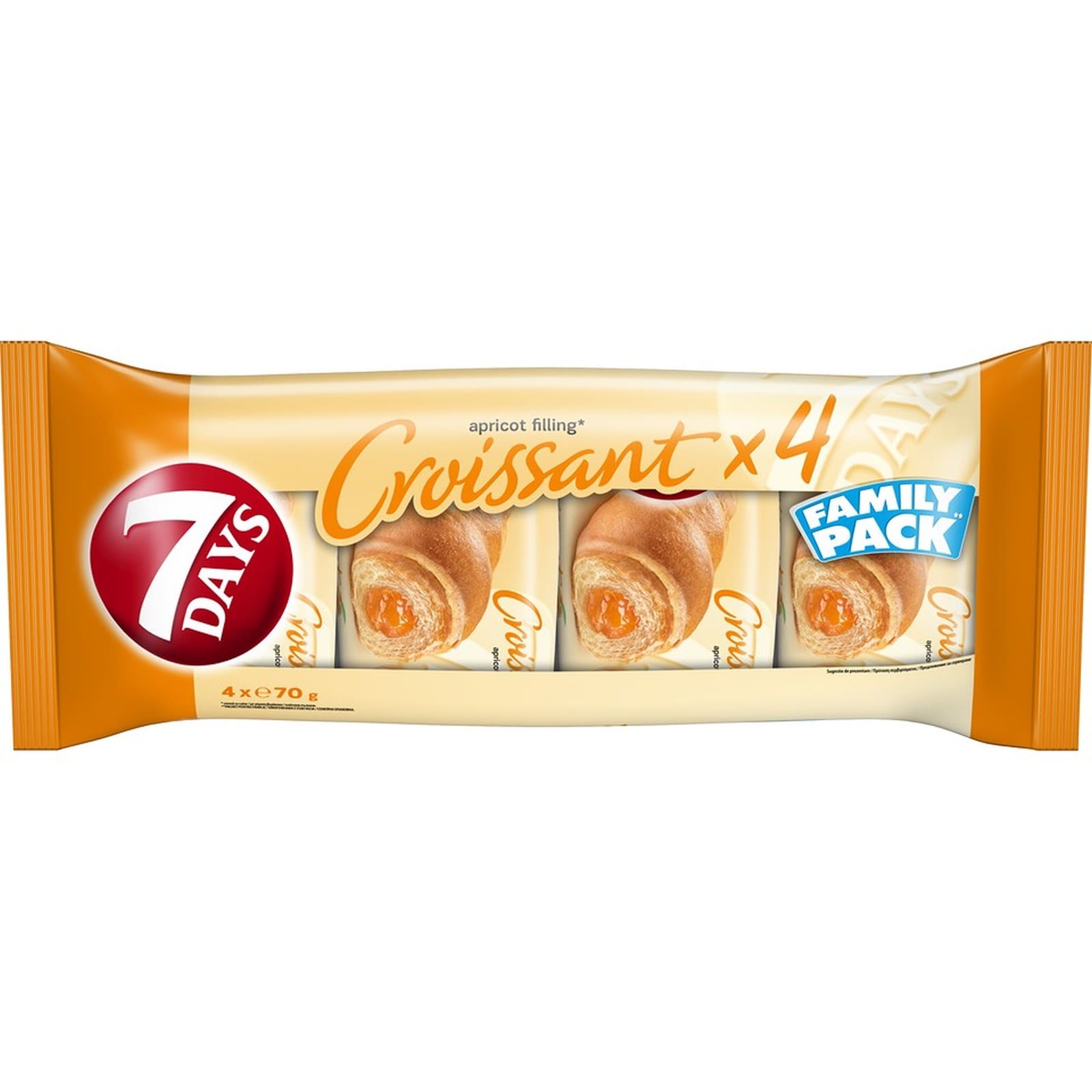 Κρουασάν Βερίκοκο 4x70g