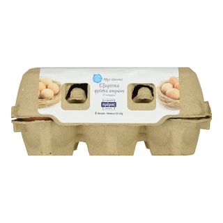 ΑΒ ΕΠΙΛΟΓΗ | ΑΥΓΑ ΕΞΑΙΡΕΤΙΚΑ ΦΡΕΣΚΑ MEDIUM 53/63 GR 6 ΤΕΜ