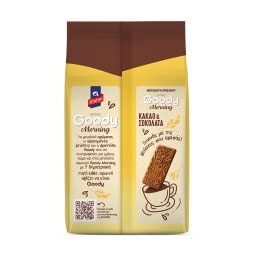ΑΛΛΑΤΙΝΗ | GOODY | Μπισκότα Goody Morning Κακάο Σοκολάτα 160g