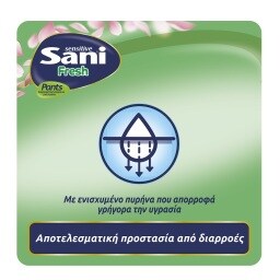 SANI | Εσώρουχα Ακράτειας Fresh Pants No3 Large 14 Τεμάχια