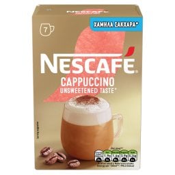 NESCAFE | Στιγμιαίος Καφές Cappuccino Unsweetened Taste 7x14.2g