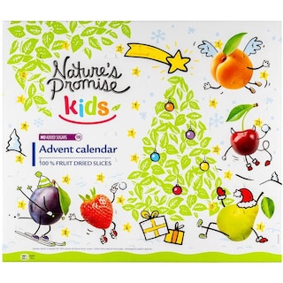 NATURE'S PROMISE | Αποξηραμένα Φρούτα Λωρίδες Χριστουγεννιάτικο Ημερολόγιο 240g