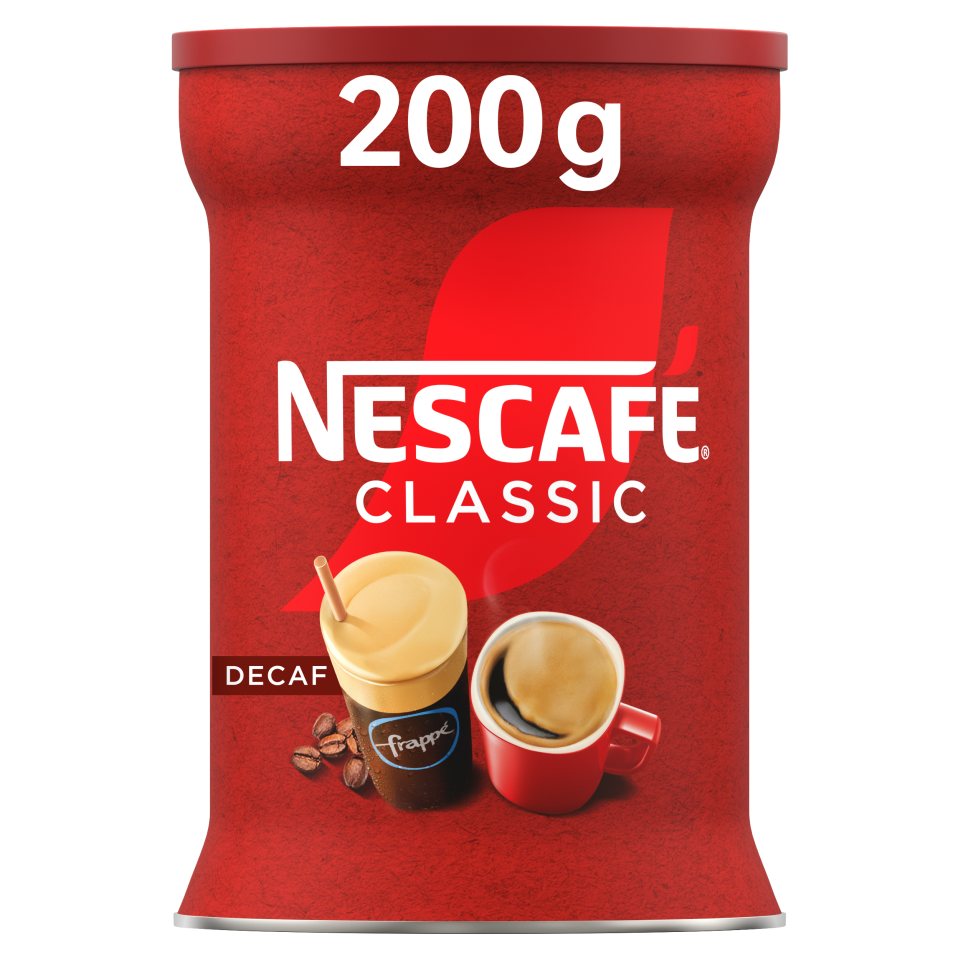 NESCAFE Στιγμιαίος Καφές Decaf 200gr