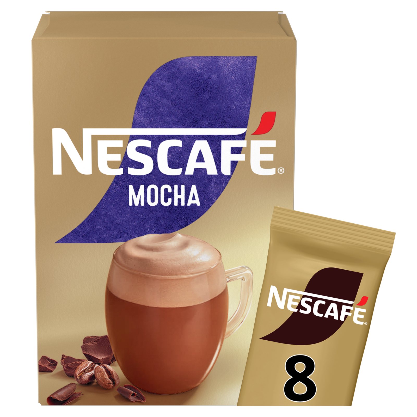 NESCAFE Στιγμιαίος Καφές Mocha 8x18g