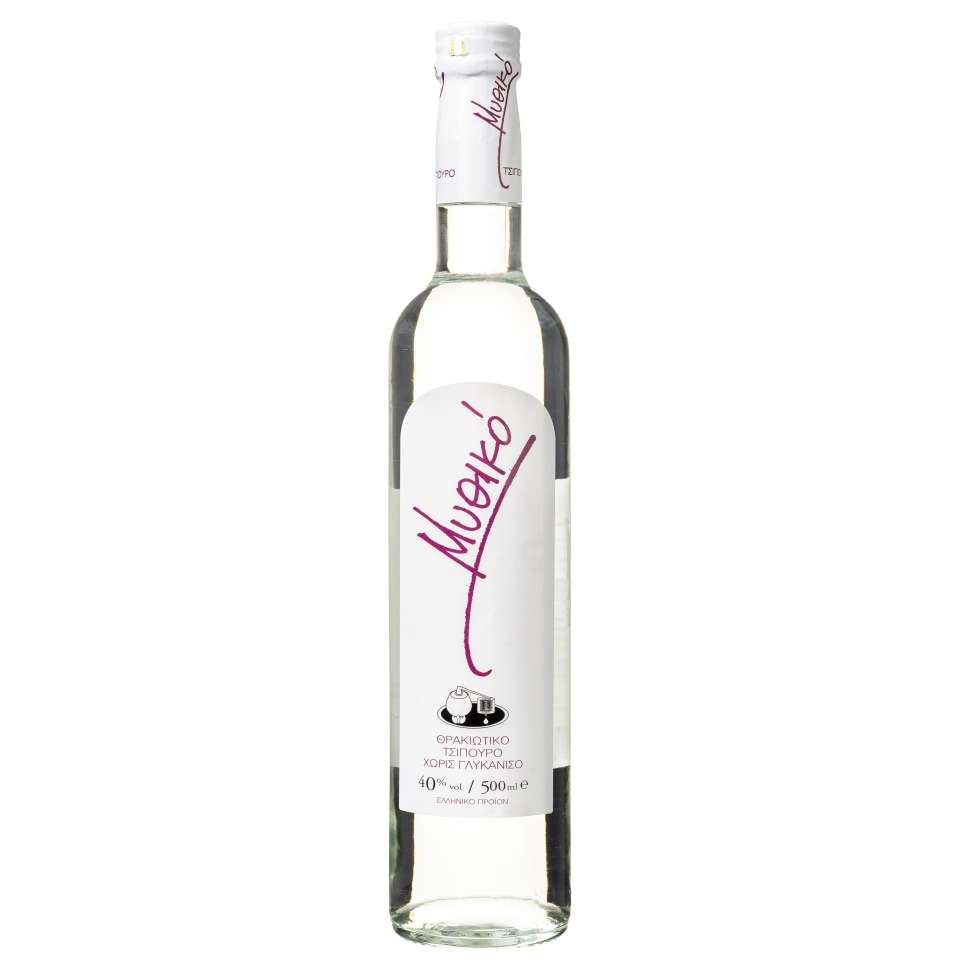 ΜΥΘΙΚΟ Τσίπουρο Χωρίς Γλυκάνισο 500ml
