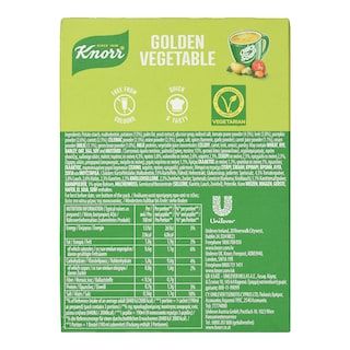 KNORR | Σούπα Λαχανικών Quick Soup με Κρουτόν 3x16g