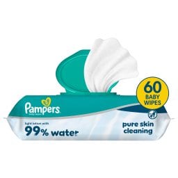 PAMPERS | Μωρομάντηλα 99% Water 60 Τεμάχια