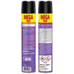 TEZA | Εντομοκτόνο Spray Universal 2σε1 Ιπτάμενα & Έρποντα 580ml