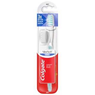 COLGATE | TOOTH BRUSH SLIM SOFT WHITE 1PCS