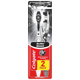 COLGATE | Οδοντόβουρτσα Max White Charcoal 2 Τεμάχια