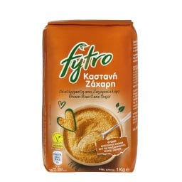 Ζάχαρη Καστανή Ακατέργαστη 1Kg