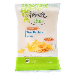 NATURES PROMISE BIO | Τσιπς Τορτίγια Bio Αλάτι 150g